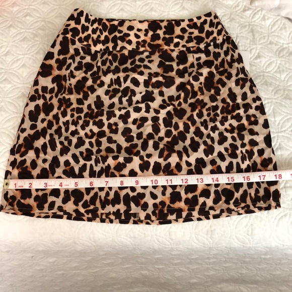 For Love & Lemons Animal Print Skirt - Picture 6 of 8